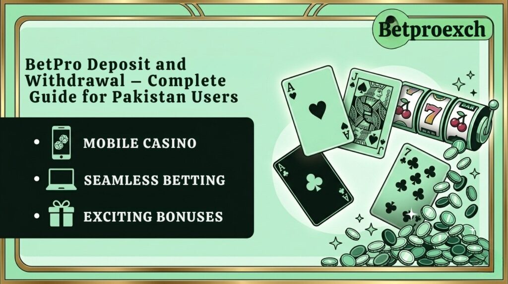 BetPro Deposit and Withdrawal